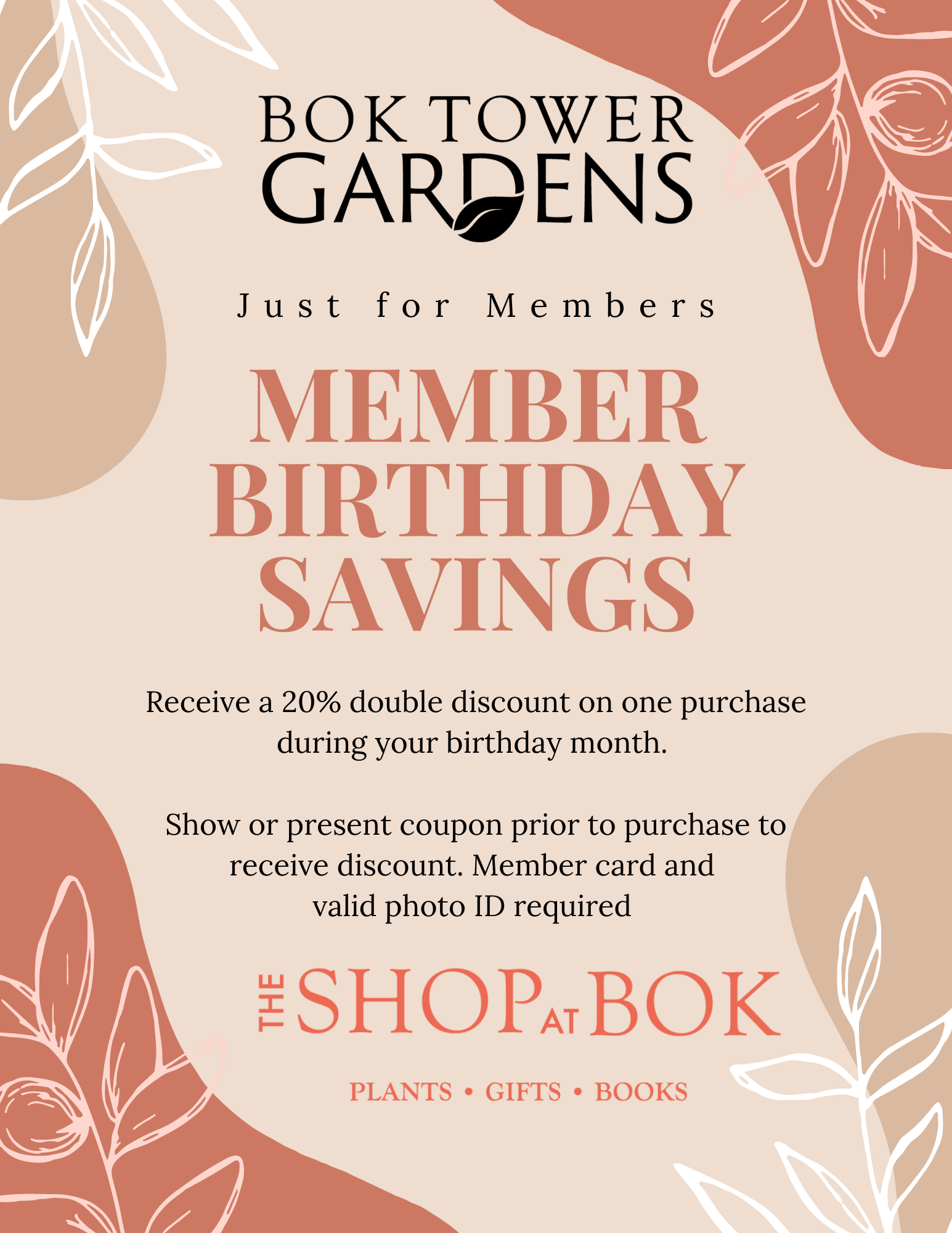 Member Birthday Savings